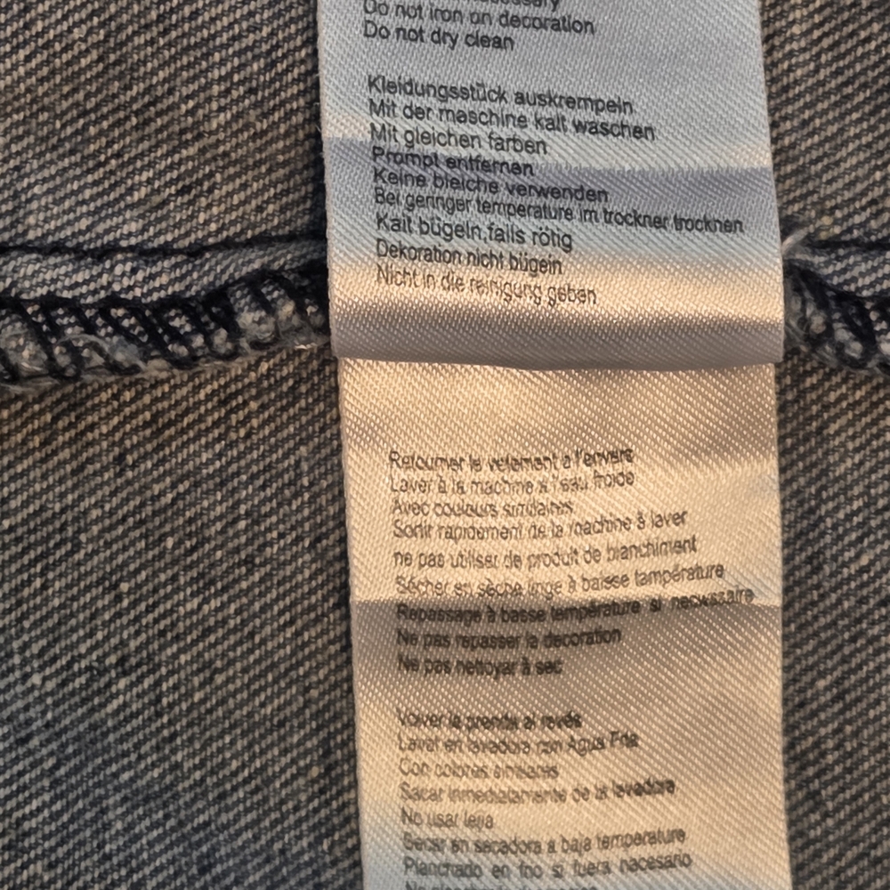 Holton Canvas Woman's XL Blue Jean Jacket - Picture 14 of 14